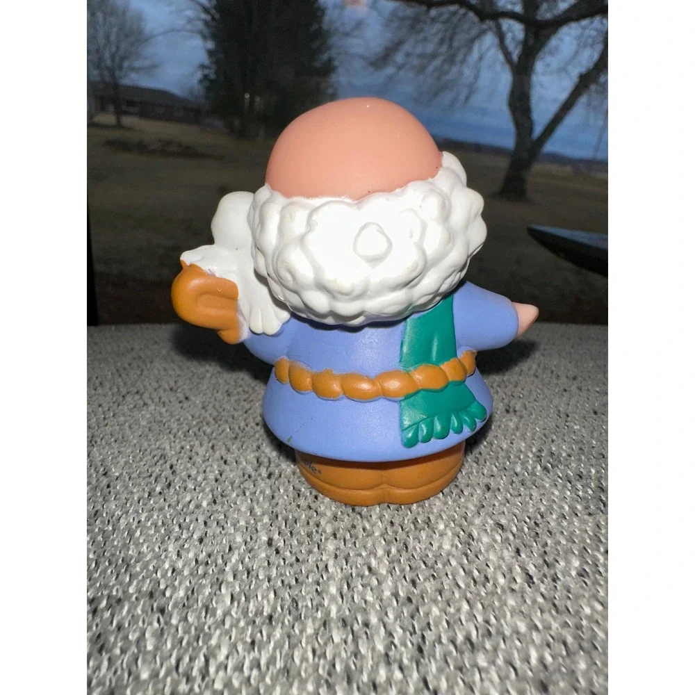 Fisher-Price Little People Merlin the Wizard Owl Staff Figure 2002 Mattel 0409CK